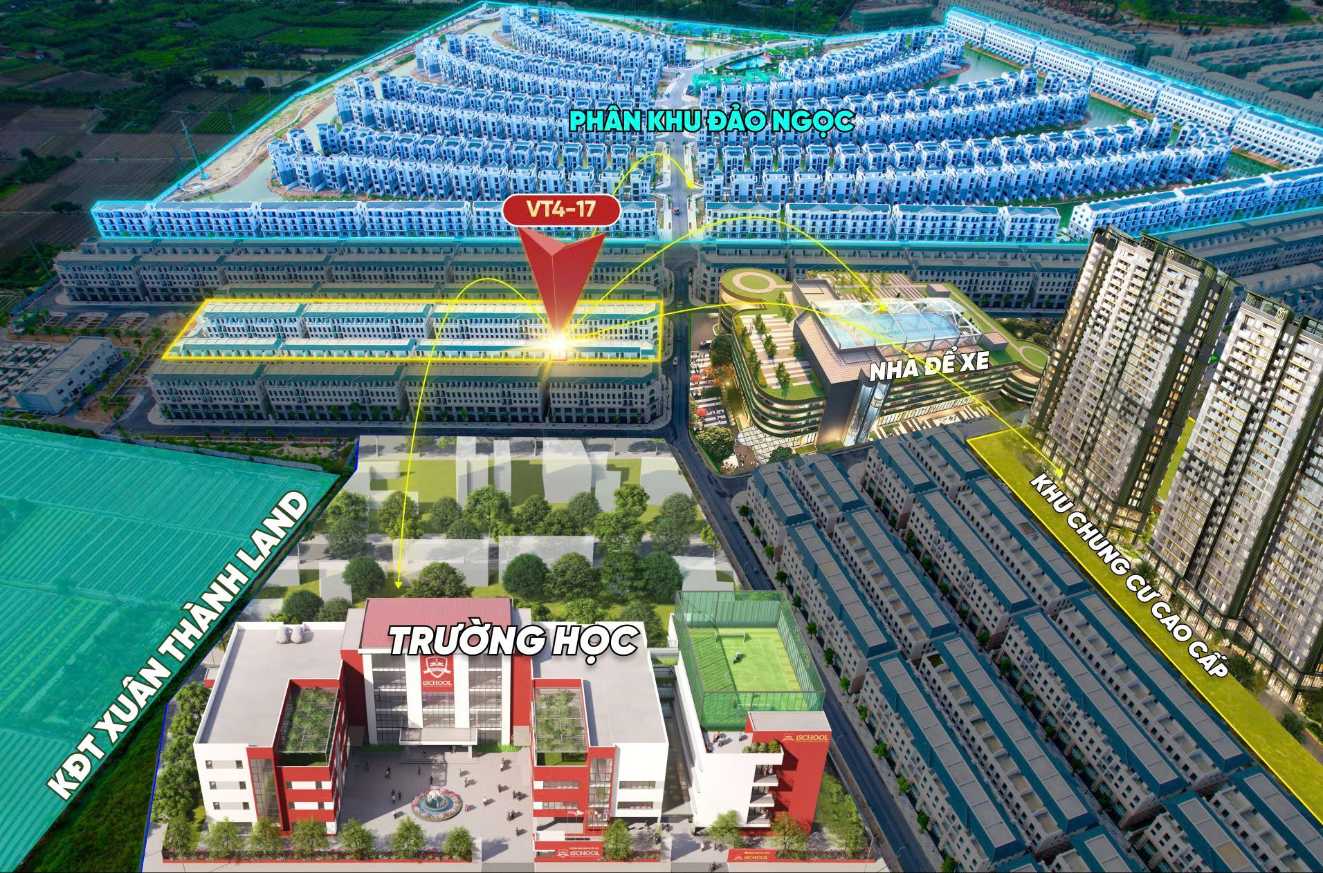 Shophouse VT4-17 – Tâm điểm thương mại giàu tiềm năng tại phân khu Vịnh Tây, Vinhomes Ocean Park 3